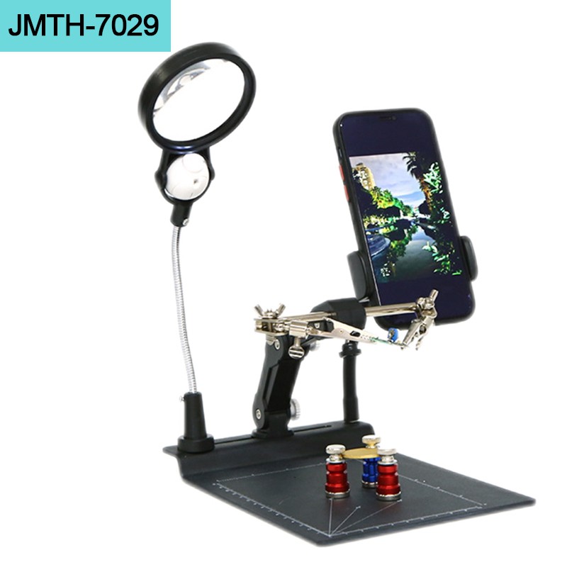 はんだ付けステーション拡大鏡